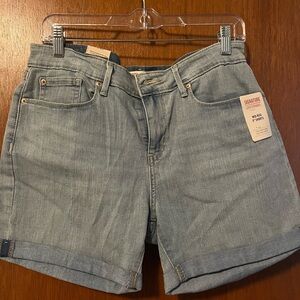Signature by Levi Strauss Light Blue Jean Shorts